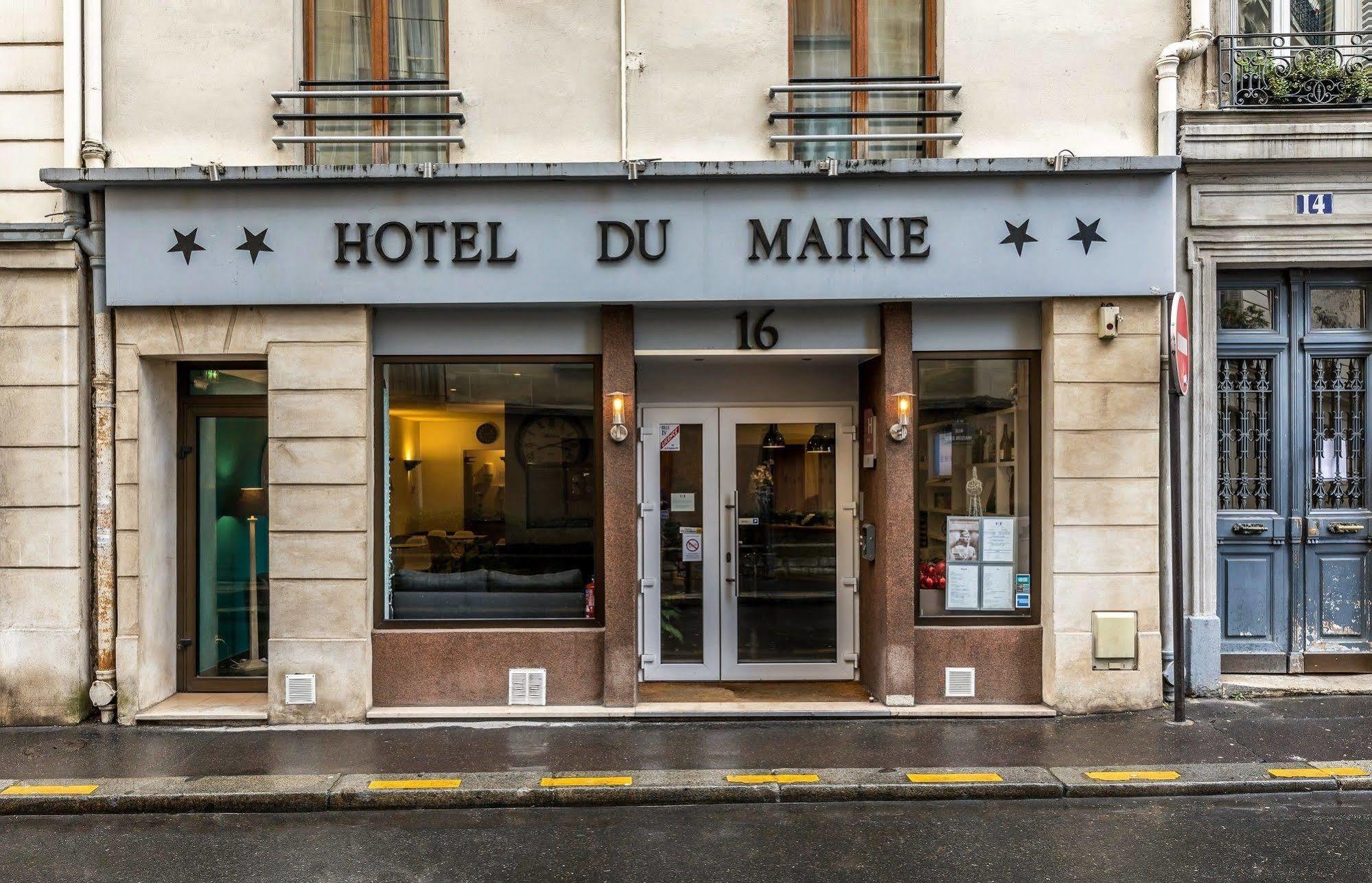Hotel Du Maine Paris Exterior photo